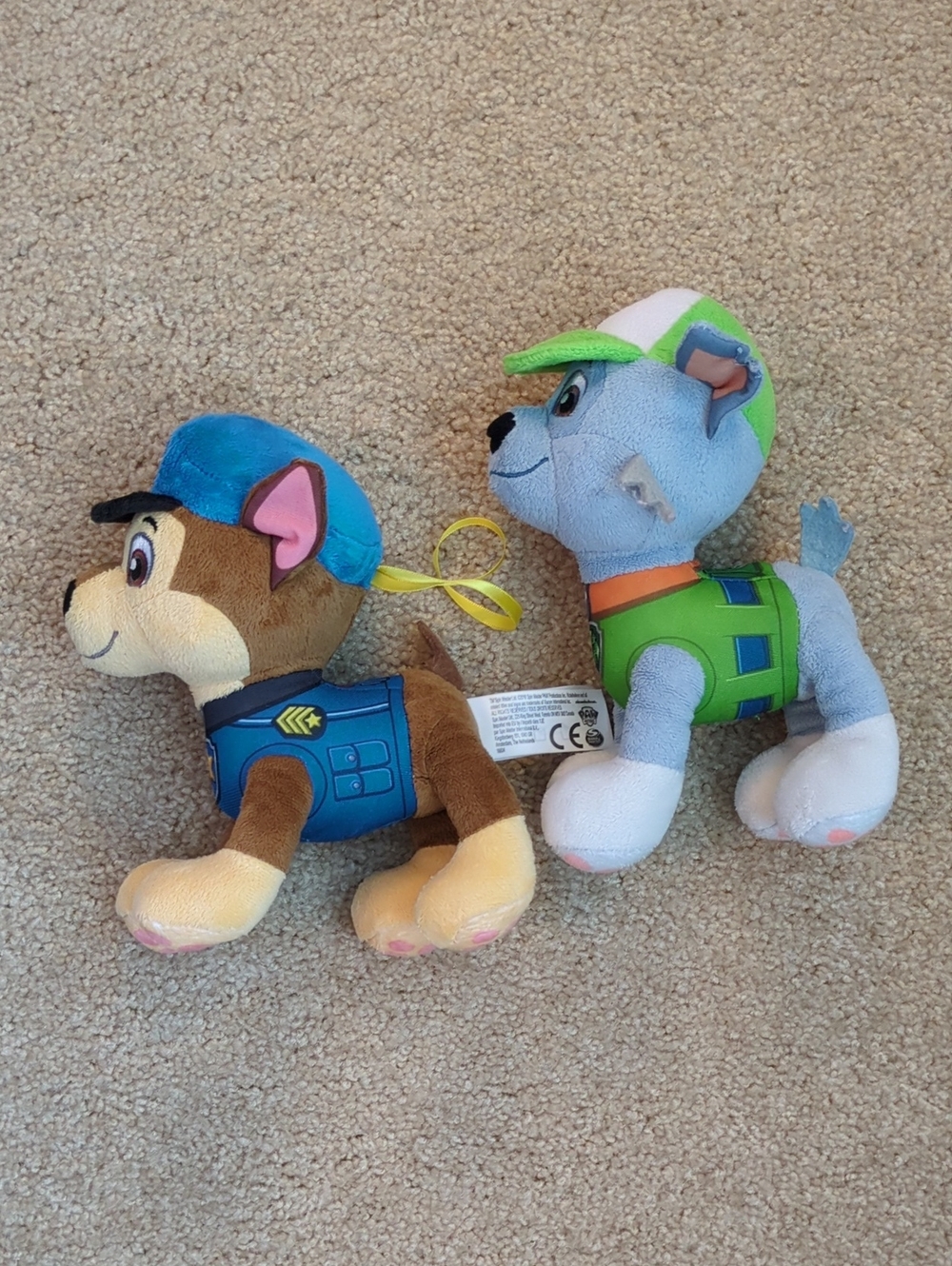 Paw Patrol Plush Puppy Duo in Blue & Green